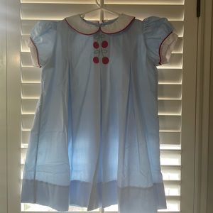 TPP Blue Cherry Dress, 5 yrs, NWT